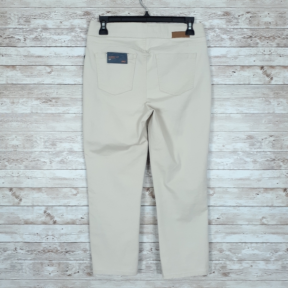 Jag Jeans Pull On Crop Sz4P Beige 883 - Picture 2 of 5